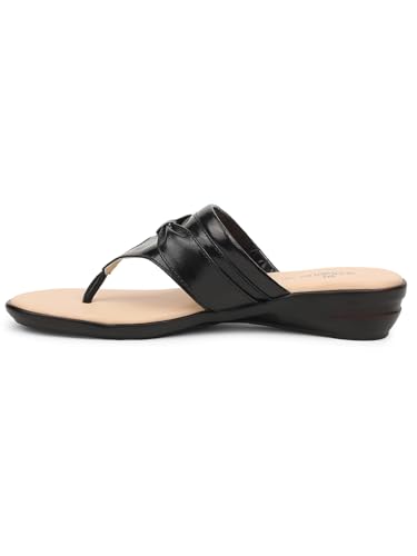 Image of Liberty Senorita AGL-110P Casual Flat Sandal For Women With PVC Sole | Stylish and Comfortable | Durable Summer Footwear for Outdoor Indoor | Lightweight Cushioned Footbed