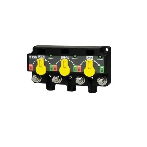 EGIS 8730-1535 - XD Flex 2 Triple - (Relay/VSR/Relay), w/Knobs - Flying Wires