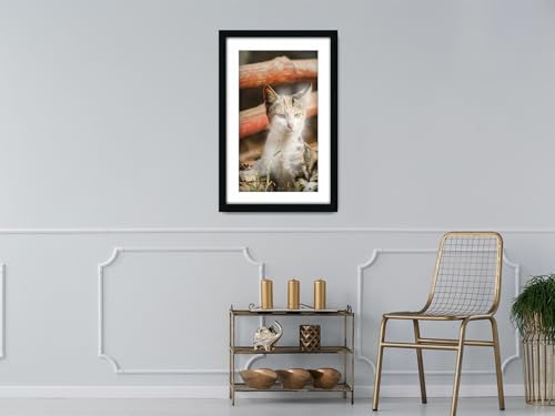 A2Z Home Solutions® Wall Poster Picture Frame With Mount to Hang Portrait or Landscape Art Gallery Black Photo Frame With White Mount- 60x80cm Pic Size 50x70cm - Image 6