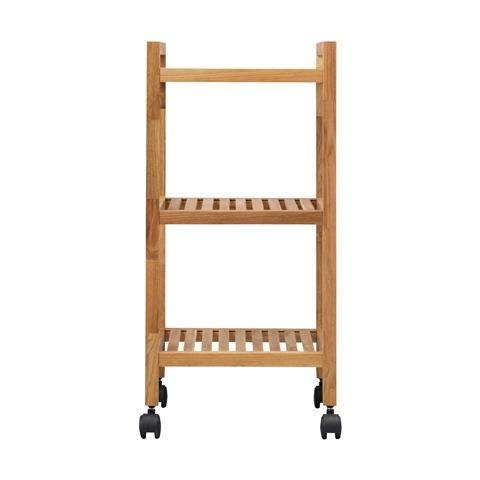 Amazon｜Francfranc フランフラン ミン ワゴン ナチュラル W35xH72cm