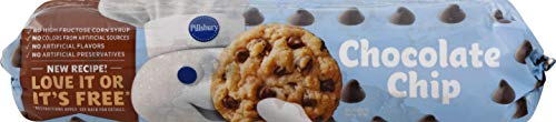 Pillsbury Chocolate Chip Cookie, 16.5 Ounce -- 12 per case.
