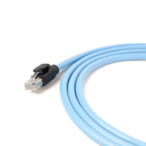 Cable Industrial Ethernet M12 4 Pin a RJ45 Cat6 50 cm miniatura 2