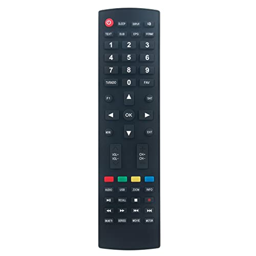 VINABTY Replacement Remote Control Compatible with ISTAR A8000 A1600 A65000, Black