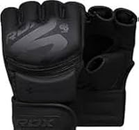 RDX Grappling Glove F15 Matte Black-M