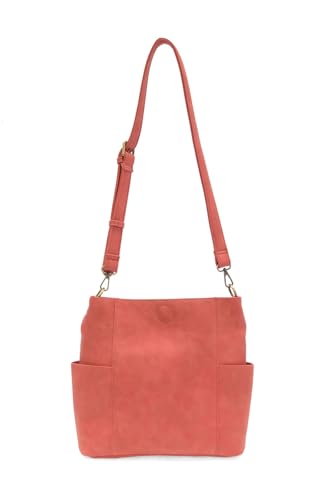 Image of Joy Susan Side-Pocket Bucket Bag: Kayleigh Crossbody
