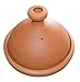 Treasures Of Morocco Large Brown Conical Moroccan Cooking Tagine, 12 Inches, Authentic, Clay Material, Oven Safe, Dishwasher Safe