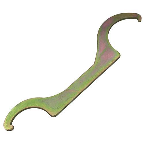Universal Rear Shock Absorber Wrench Steering Large Double Sided C Spanner Tool Small end is suitable for sizes: 69-76mm Large end is suitable for sizes: 89-96mm