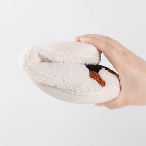 Dachshund slippers for women,Dog Slippers For Women Men Winter Cozy Plush Warm Slip-on House Shoes3