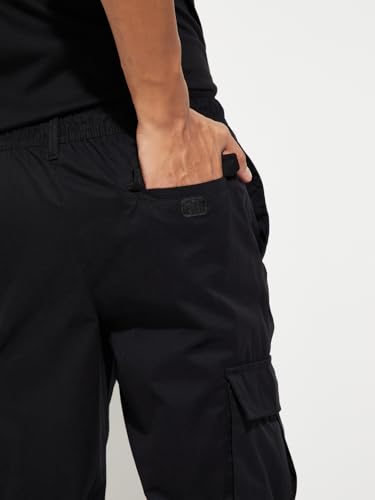 Image of Max Men Mid Rise URB N Solid Cargo Joggers