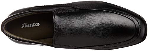 Image of BATA Men Lincoln Slipon Black Leather Formal Shoes-6 UK /India (40 EU) (8546344)