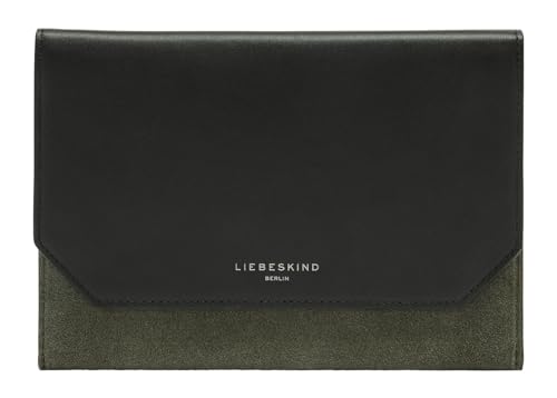 Pochette Lora Suede LIEBESKIND BERLIN : sac à main pochette daim vert foncé