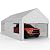 JAMFLY 12x20 ft Heavy Duty Carport with Roll-up Windows & Removable Sidewalls & Doors – Portable Garage Canopy with All-Season Tarp, Sandbags for Car, Truck, Boat, Motorcycle, White