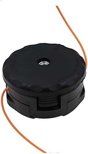 dcvbny Trimmer Head for Echo Speed Feed 400 SRM-225 SRM-210 SRM-230 Weed Eater Pas210 Pas211 Pas225 for Straight Shaft Model String Trimmers, Not Fit for Curved Shaft Trimmer (1 Pack Black)