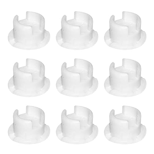 GSHLLO 24 Pcs Bottom Rail Lock Buttons Blind Button Plug Ladder Cord Plugs Window Cord Cover Button Blinds Accessory for Horizontal Blinds