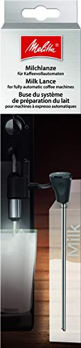 Melitta Caffeo Solo & Perfect Milk E957-103 Schlanker Kaffeevollautomat mit Auto-Cappuccinatore | Automatische Reinigungsprogramme Silber + Milchlanze für Kaffeevollautomaten, Edelstahl, Schwarz – Bild 7