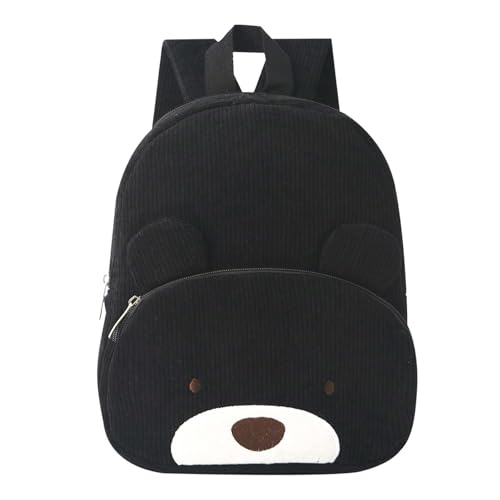 Sac à dos enfant pour voyages et aventures en plein air avec broderie ours doux