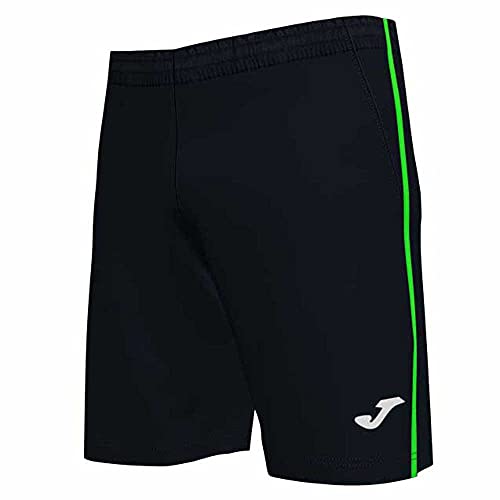 Joma Open III Men's Shorts, Fluorine Black-green, L - Image 3
