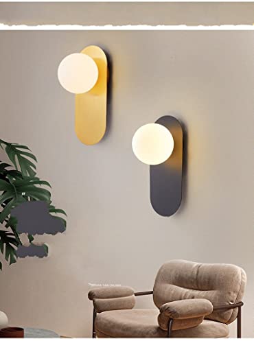 Aplique de pared LED de bola de cristal de 7W y bombilla G9 para decoracion interior de dormitorios 3