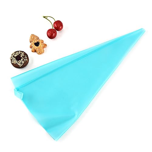 LABRIMP 6 Piezas De Manga Pastelera De Silicona Manga Pastelera Manga Pastelera Manga Pastelera Manga Pastelera para Decorar Cupcakes Color Azul