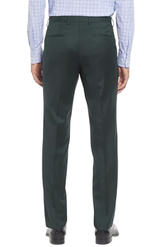 HUGO Mens Wool Blend Super Flex Suit Pants Green 34R2