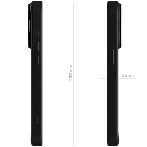 Coque iPhone 15 Pro haut de gamme Ghostek KickCam noire compatible MagSafe - 7
