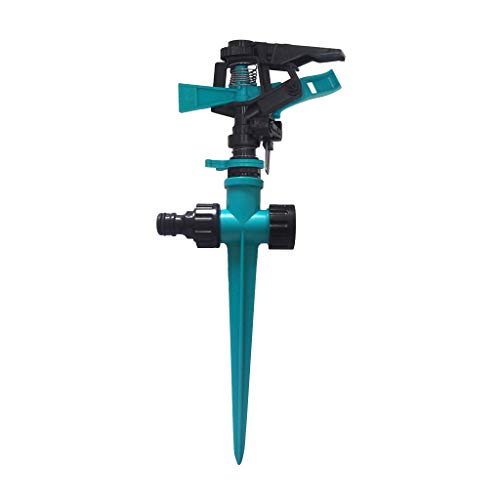 Preisvergleich Produktbild Rasensprenger Automatische Garten Sprinkler, 360 Grad drehender Sprenger Garten Wasser Sprenger, Bewässerungs Basisanlage Bewässerungs Garten Versorgungsmaterialien für Garten Rasen