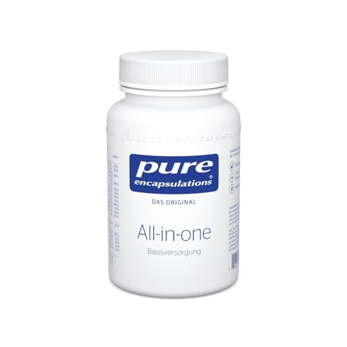 Pure Encapsulations All-in-one | A-Z Vitamine und Mineralstoffe plus Coenzym Q10 in Kombination mit dem Carotinoid Lutein sowie Polyphenolen | 60 vegetarische Kapseln (bis zu 2 Monate)