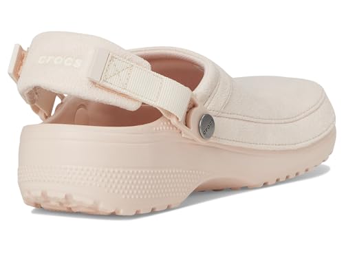 Image of Crocs Unisex-Adult Classic Crafted Canvas & Suede Clogs