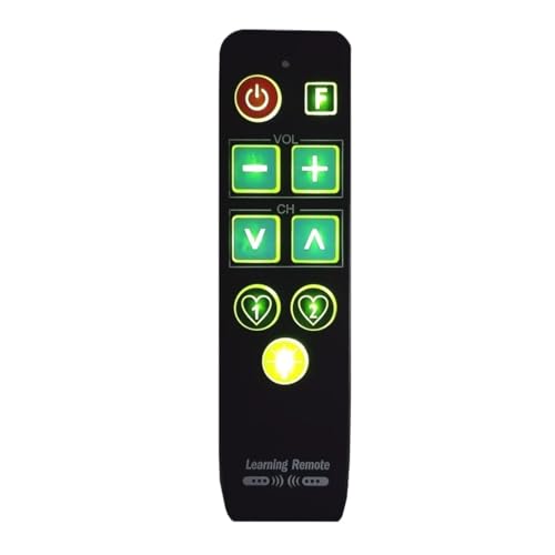 Télécommande universelle TV box DVD DVB chauffage et grand bouton senior - 3