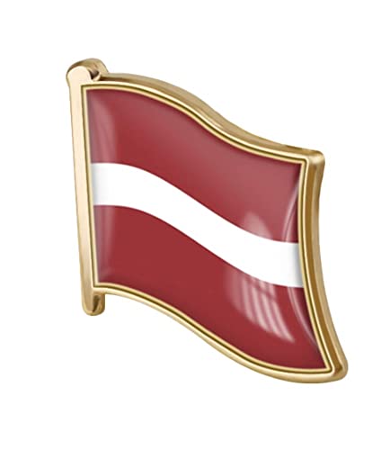 Image of vmcoatdu Country Flag Pin Badge International Travel Brooch Metal Alloy Souvenir Pin for Hat Clothes Backpack