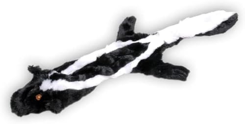 Brinquedo para cães com Squeakers, conjunto de coelho e gambá sem pelúcia, brinquedo de mastigar mac
