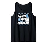 Jesus Kaffee- und Klimaanlagenreparatur Tank Top