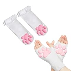 White Socks+short Gloves