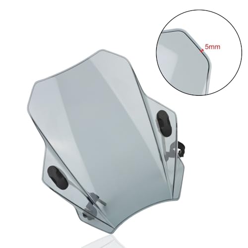 Pare-brise réglable universel pour moto MT07 CB1000R et CBR600RR - 6