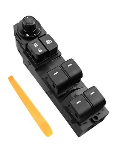 Master Power Window Switch for Mazda 6 Atenza 2014 2015 2016 2017 2018 GV9B-66-350 Door Window Electrical Switch Replacement