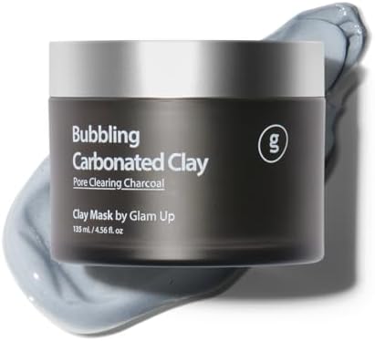 GLAM UP Clean Bubbling Carbonated Clay Mask for Face Purifying- B...