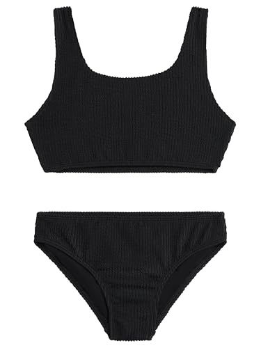 Image of Kanu Surf Girls' Tammy Beach Sport Square Sun Bikini 2-piece Swimsuit