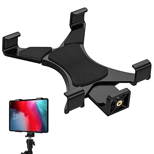 DCZ® New Tablet Holder Clip, Adjustable Tablet Tripod Mount Adapter, Clamp Bracket 1/4 "Thread Adapter for All iPad Air Mini Pro for Galaxy Tab - E 7-11 Inch (B0BSH4FDPS) Amazon Price History, Amazon Price Tracker