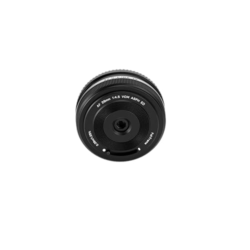 Image of VILTROX 28mm f4.5 Pancake Lens for Sony E, Auto Focus 28mm f /4.5 FE Chips-Size Ultra-Thin Full Frame Lens for Sony E Mount