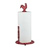 Rooster Kitchen Paper Towels Holder (Red), By Home Basics | Countertop Paper Towels Holder, With Tear-Arm and Non-Ski Feet | Farmhouse Paper Towel Holder Rooster Kitchen Paper Towels Holder (Red), By Home Basics | Countertop Paper Towels Holder, With Tear-Arm and Non-Ski Feet | Farmhouse Paper Towel Holder