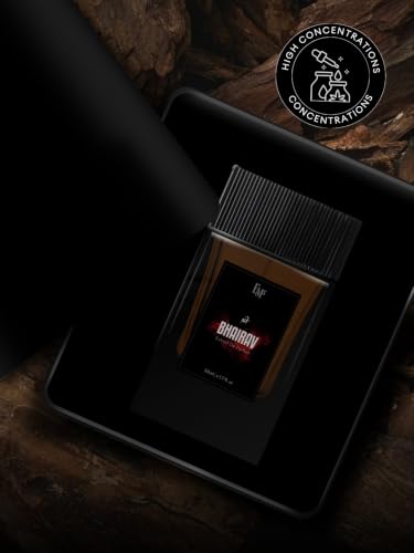 Image of EM5 Bhairav Extrait De Parfum for Men | Tobacco Oud | Strong & Long Lasting | 50ml