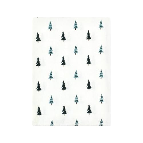 Image of Hudson Baby Unisex Baby Cotton Poly Flannel Burp Cloths Bundle, Boy Woodland Pals, One Size