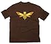 Bumblebee T-shirt pour fan avec logo - Marron - Small