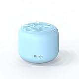 Bobtot Portable Bluetooth Speakers with Strap Easy to Carry, Wireless IPX5 Waterproof Mini Speaker with Loud Stereo Sound, 20 Hours Playtime, Rechargeable Battery, Built-in Microphone, Blue