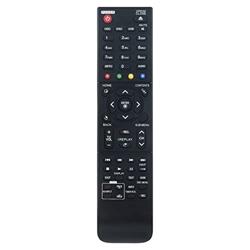 Replacement Remote Control AKB73675701 Fit for LG 3D Blu-ray DVD Recorder BR629T BR625T