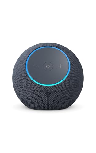 Amazon Echo Dot Max (nouvelle génération) : enceinte avec son qui emplit la pièce et hub connecté intégré Graphite avec accès anticipé à Alexa+