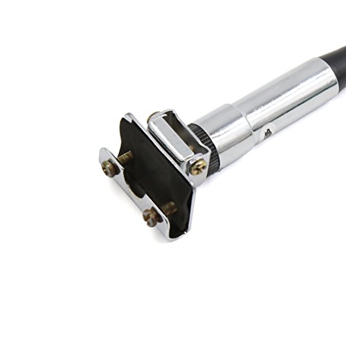 Image of uxcell Adjustable Angle Anti Static Decorative Antenna Silver Tone for Automotive