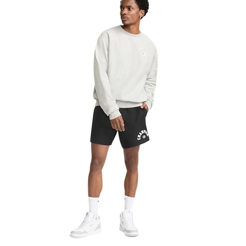 Champion Men's Reverse Weave Relay Cut Off Shorts, 7", Arch Logo4