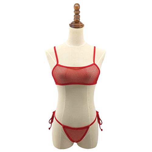 SHERRYLO Sheer Bikini Micro See Through Thong One Size