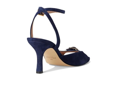 Cole Haan Cole Haan, Women's, Annalise Buckle Sandals, Midnight Moon Suede, 6, Medium